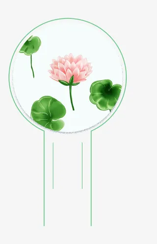 简约小清新春天海报免抠