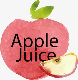 粉色苹果矢量图免抠