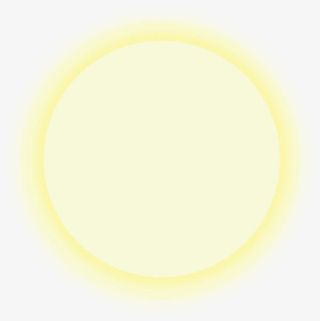 黄色光效圆圈装饰免抠