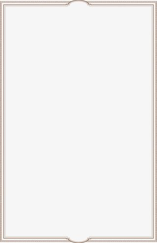 复古简约边框合成效果高清免抠