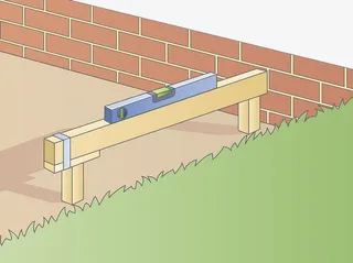 插图红墙与草坪免抠