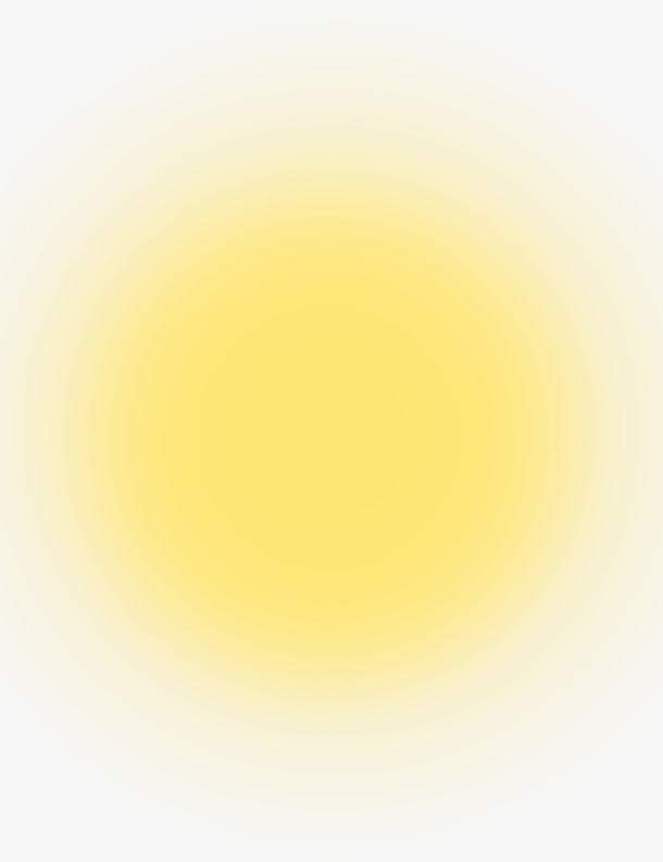 黄色模糊样式招聘彩页免抠