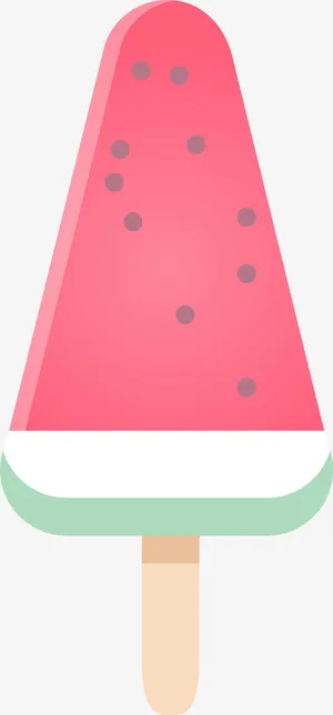 卡通西瓜雪糕免抠png装饰免抠