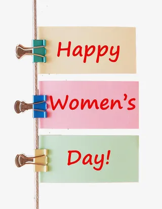 妇女节快乐英文图片免抠
