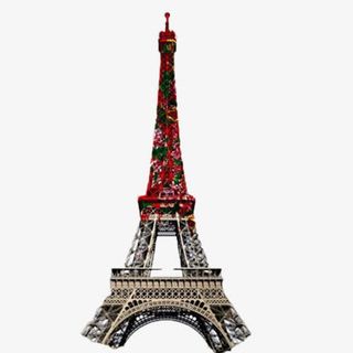 中国风埃菲尔铁塔免抠
