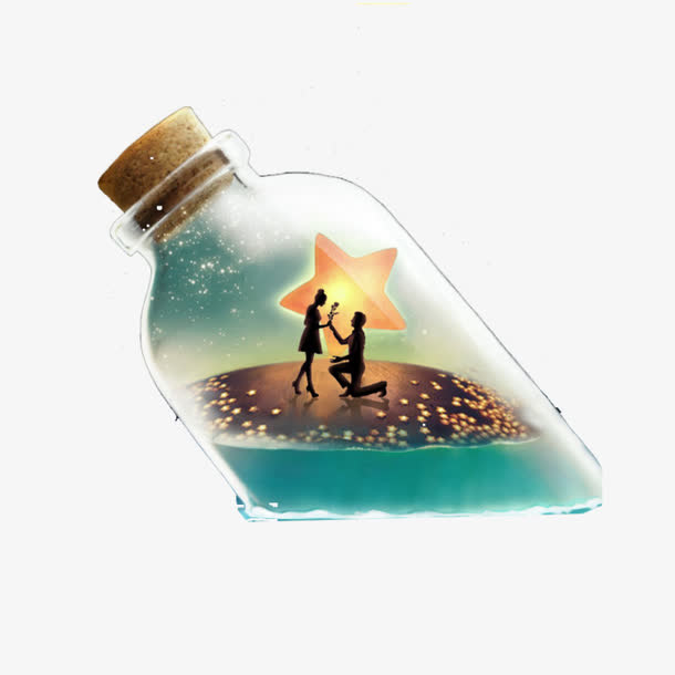 许愿瓶免抠