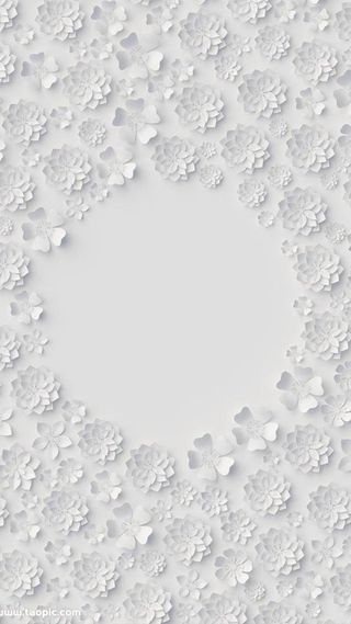 白色纹理花纹H5背景高清