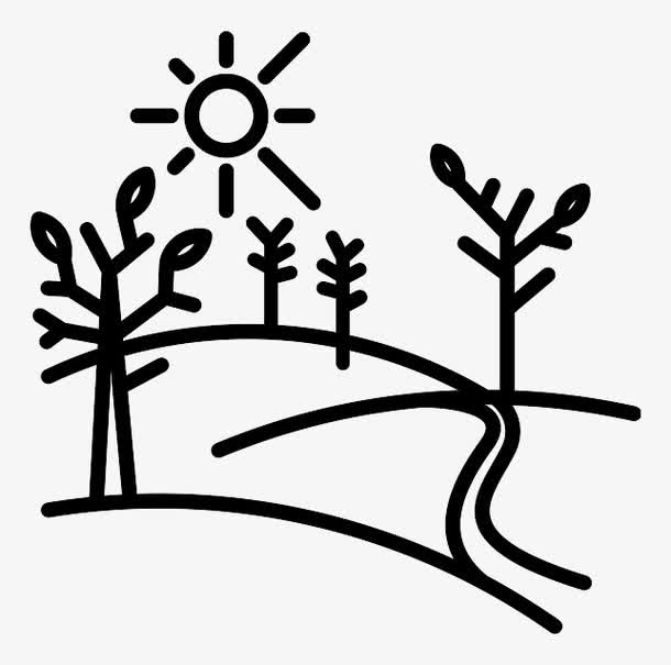 季节Lineal-Landscapes-icons免抠