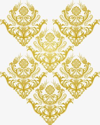 矢量欧式花纹免抠