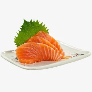 三文鱼纯肉免抠