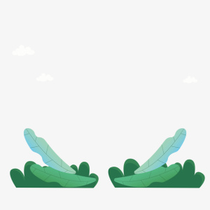 绿植   卡通  手绘绿植   春天免抠动植物植物元素