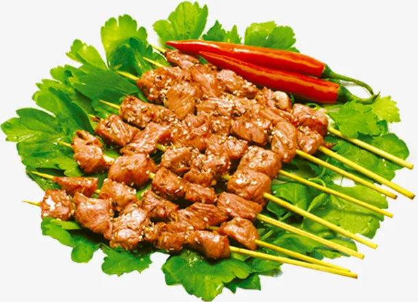 烤肉串免扣元素免抠