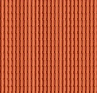 红色屋顶瓦砾背景