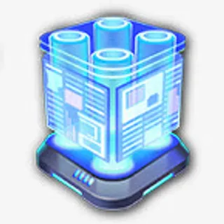 蓝色科技感电视四节免抠