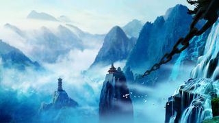 古代武侠场景背景图片