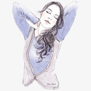 英伦美女免抠