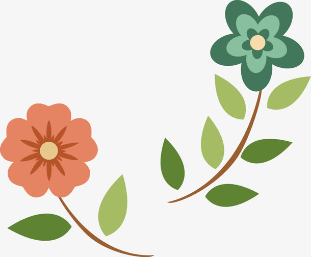 小野花矢量素材免抠