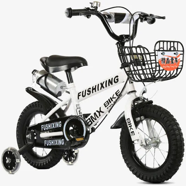 儿童自行车免抠