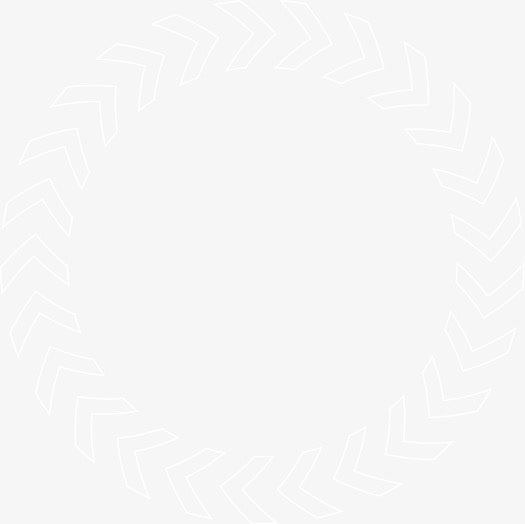 抽象几何箭头圆环免抠