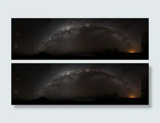 唯美浪漫星空背景素材