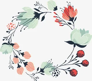 鲜花花圈免抠