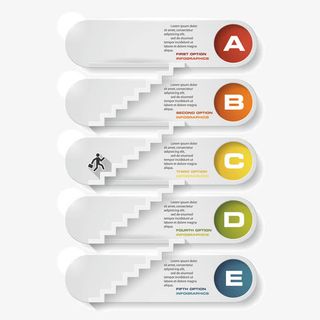 圆角边框 信息分类 矢量图 商务元免抠