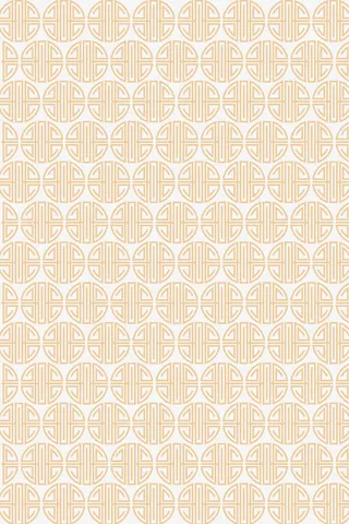 黄色中国风波纹背景免抠背景底纹元素