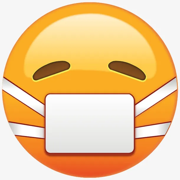 口罩表情免抠免抠