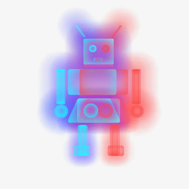 卡通机器人PNG下载免抠