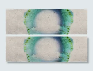 水彩纹理背景banner高清