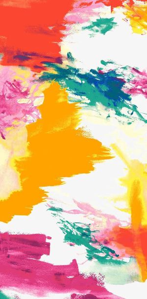 彩色喷溅油墨背景