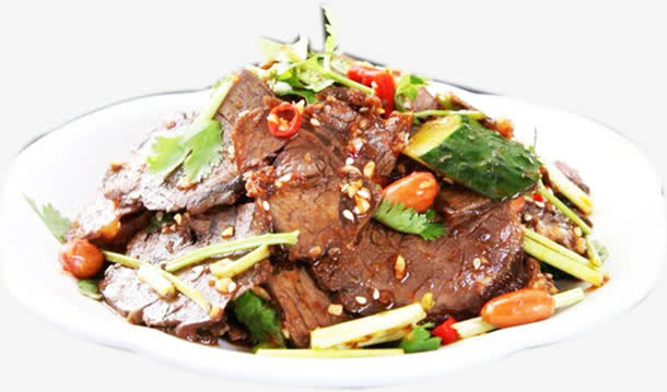 凉拌牛肉免抠