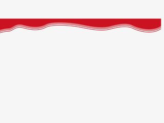 红色垂帘免抠