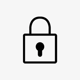 门锁icon线性小图标PNG下载免抠