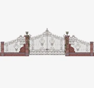 大气的铁门免抠