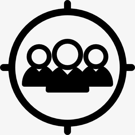 目标客户图标免抠