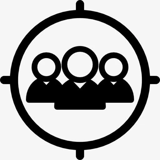 目标客户图标免抠