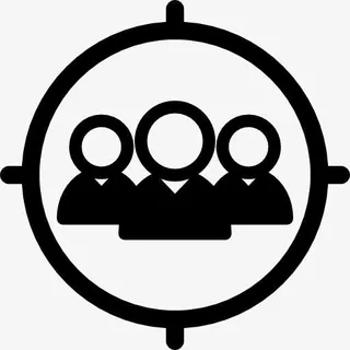 目标客户图标免抠