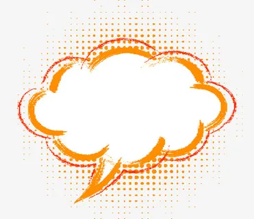 对话框矢量图免抠