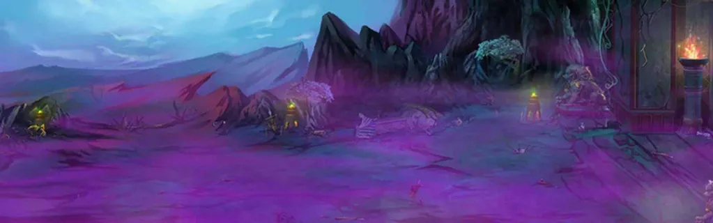 手绘梦幻游戏背景高清