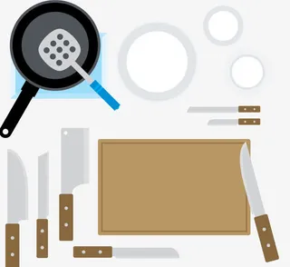 *厨房的用品免抠