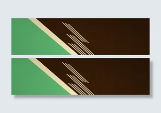 扁平酷炫背景banner设计