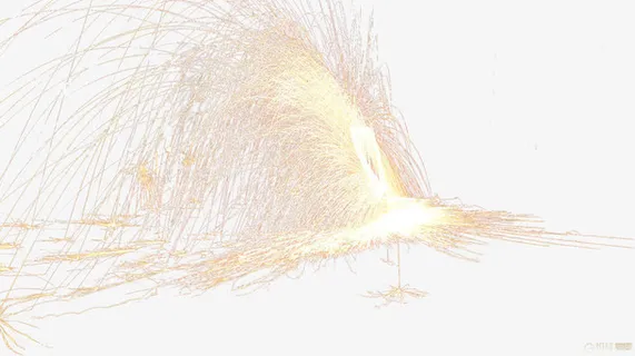 喷射的火焰免抠