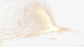 喷射的火焰免抠