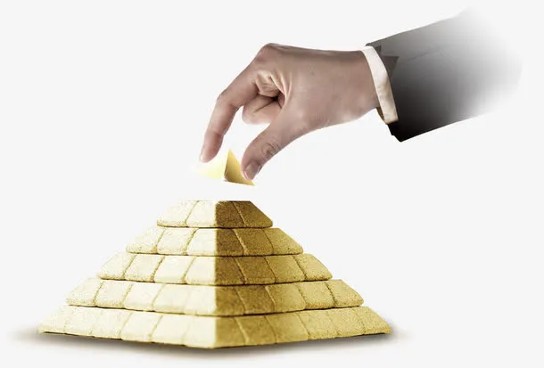 商业金字塔免抠