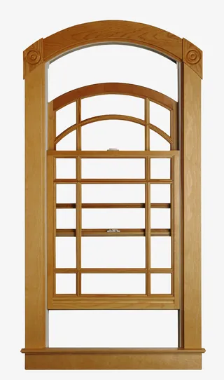 金碧辉煌古典光滑门框免抠