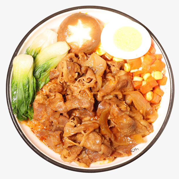 日式招牌肥牛免抠
