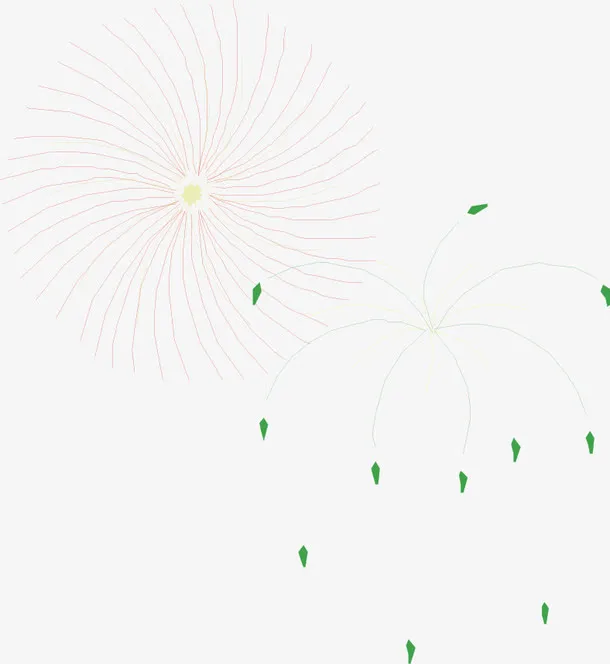 矢量烟花免抠