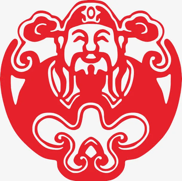 财神雕刻免抠