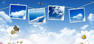 唯美风景背景高清